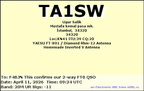 TA1SW 20260411 0924 20M FT8