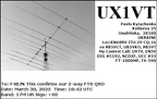 UX1VT 20250330 1842 17M FT8