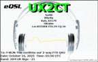 UX2CT 20251016 0558 20M FT8